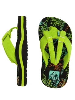 Sandalen Little Ahi in Neon Palm