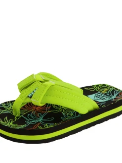 Sandalen Little Ahi in Neon Palm