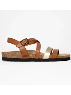 Sandalen "Marte" in Hellbraun