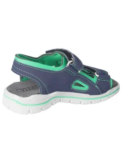 Sandalen "Miro" in Dunkelblau/ Grün