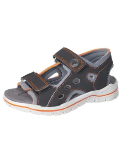 Sandalen "Miro" in Schwarz/ Grau