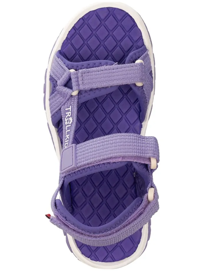 Sandalen "Oslofjord" in Lila