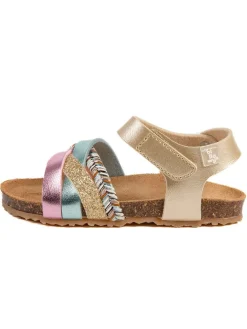 Sandalen "Rosso" in Bunt