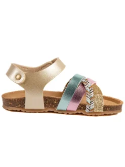 Sandalen "Rosso" in Bunt