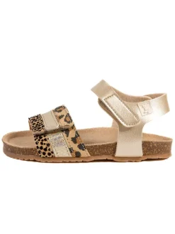 Sandalen "Rosso" in Gold