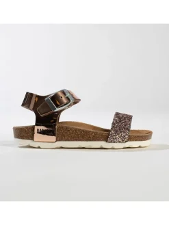 Sandalen "Shangri" in Roségold