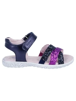 Sandalen "Sole" in Dunkelblau/ Lila