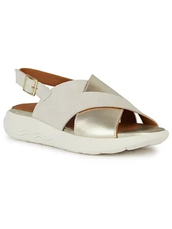 Sandalen "Spherica EC5" in Creme/ Gold
