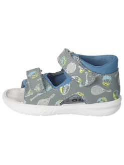 Sandalen "Titu" in Grau/ Bunt