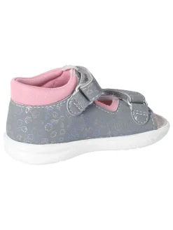 Sandalen "Titu" in Grau/ Rosa