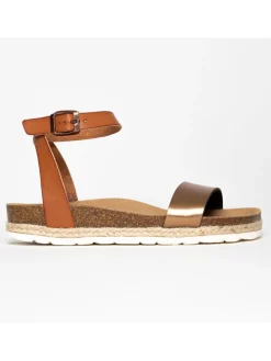 Sandalen "Wellington" in Hellbraun