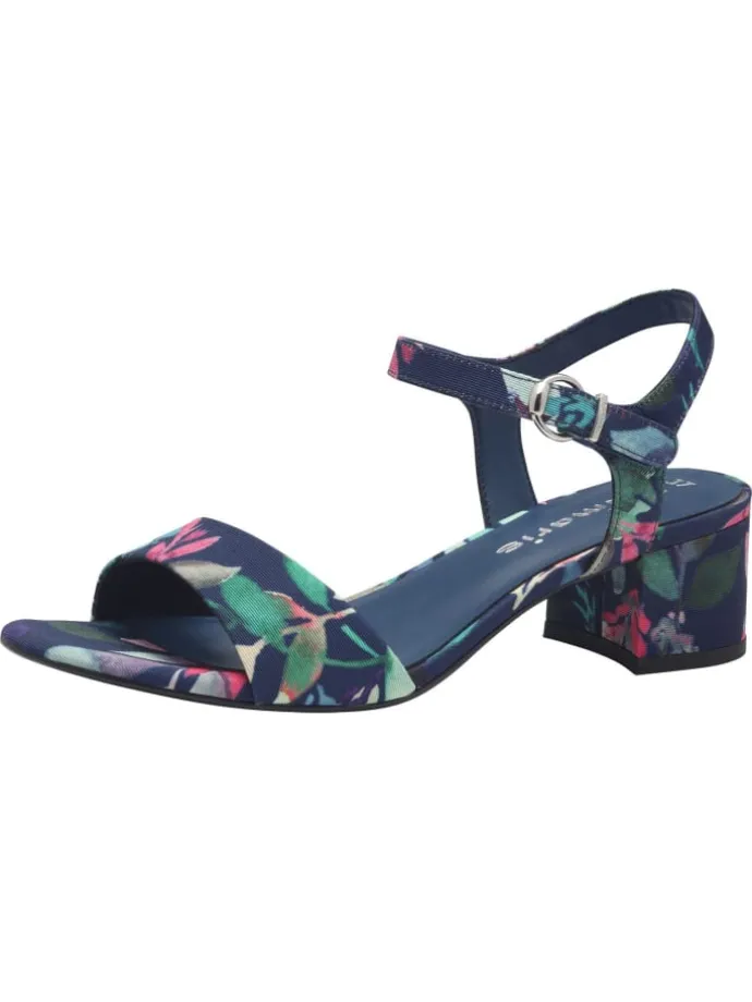 Sandalette in BLUE COMB