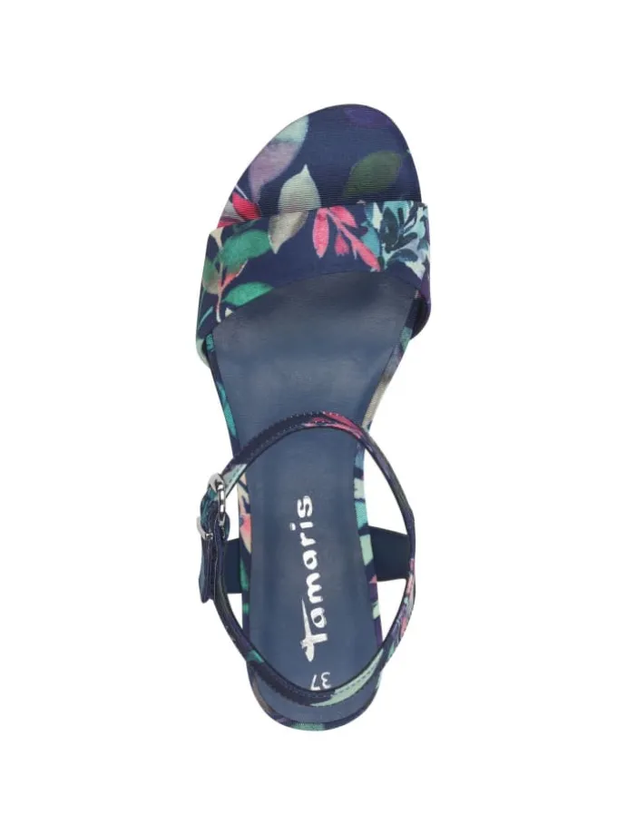 Sandalette in BLUE COMB