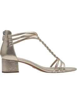 Sandalette in LIGHT GOLD