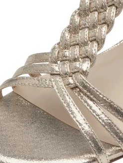 Sandalette in LIGHT GOLD