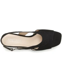 Sandalette in schwarz