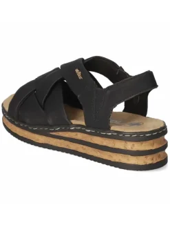 Sandalette in schwarz