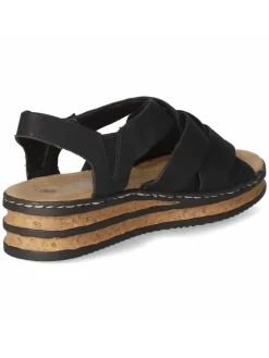 Sandalette in schwarz