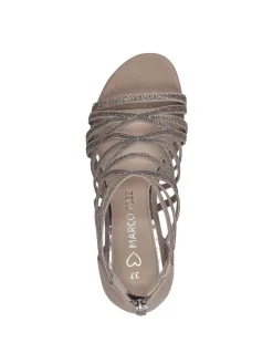 Sandaletten in Beige