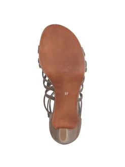 Sandaletten in Beige