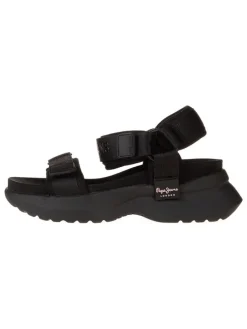 Sandaletten in Schwarz