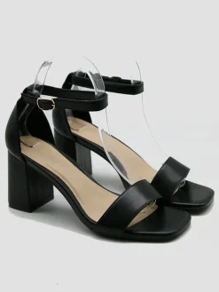 Sandaletten in Schwarz