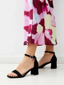 Sandaletten in Schwarz