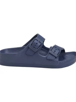 SANDALS BUCKLES in Indigo