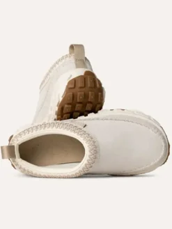 Schaffell-Ankle-Boots "Venture Daze" in Creme