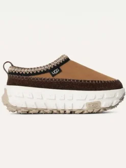 Schaffell-Ankle-Boots "Venture Daze" in Hellbraun/ Braun