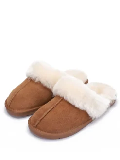 Schaffell-Hausschuhe 
