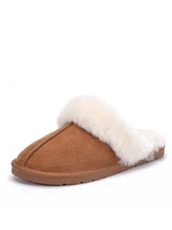 Schaffell-Hausschuhe 