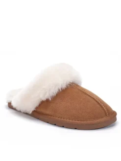 Schaffell-Hausschuhe 