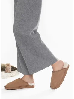 Schaffell-Hausschuhe 