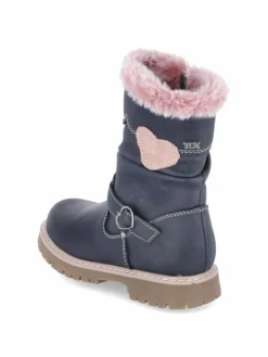 Schlupfstiefel in blau