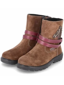 Schlupfstiefel in braun