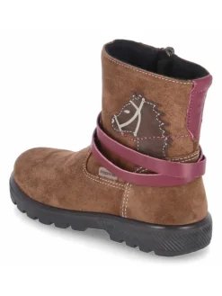 Schlupfstiefel in braun