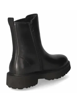 Schlupfstiefel in schwarz