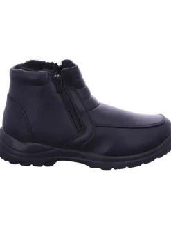 Schlupfstiefel in schwarz