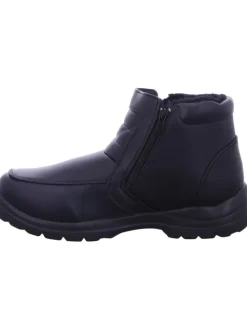 Schlupfstiefel in schwarz