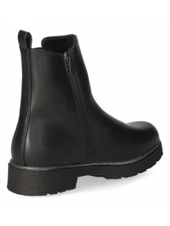 Schlupfstiefel in schwarz