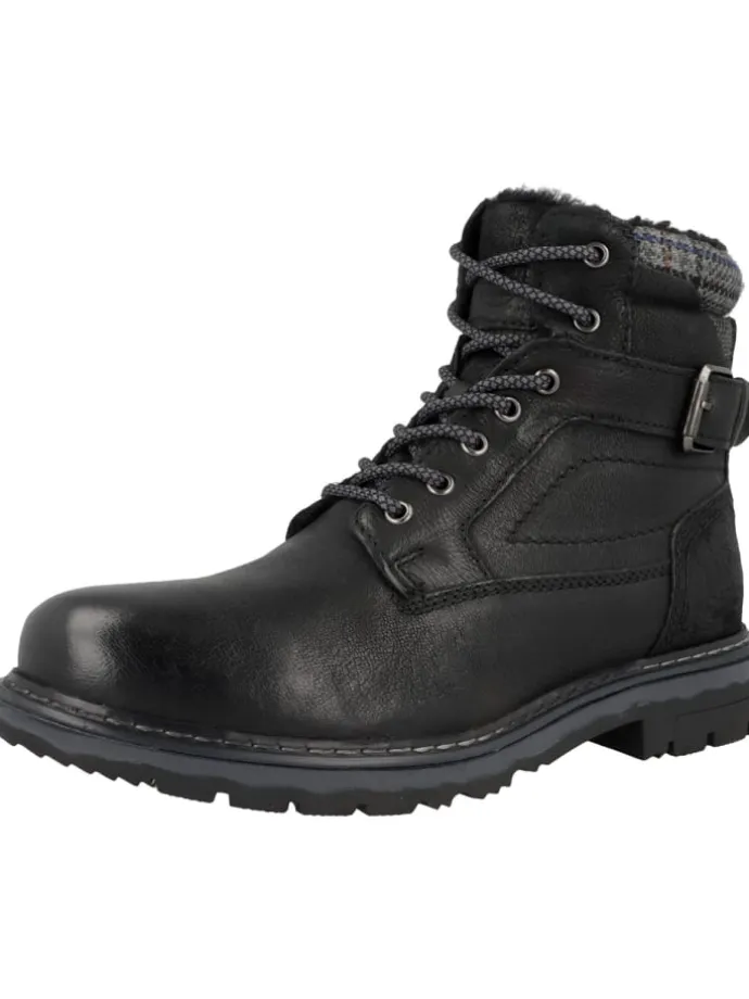 Schnürboots 51GL102 in schwarz