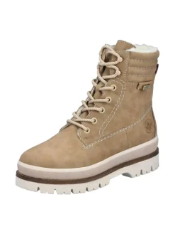 Schnürboots in Beige