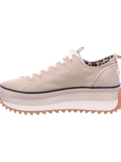 Schnürhalbschuh in gold