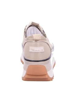 Schnürhalbschuh in gold