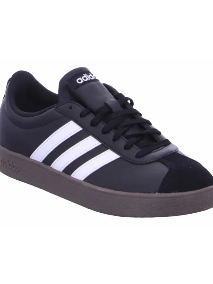 Schnürhalbschuh in schwarz