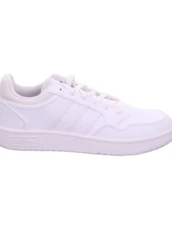 Schnürhalbschuh in weiß