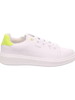 Schnürhalbschuh in weiß