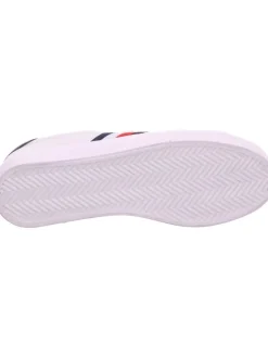 Schnürhalbschuh in weiß