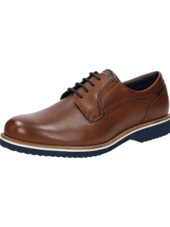 Schnürschuh Dilip-716-H in cognac